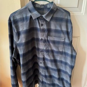 Lululemon Men's Flannel Button Down Shirt - XL